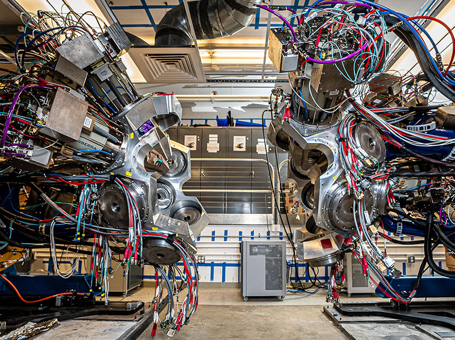 GRETA assembled for final testing.