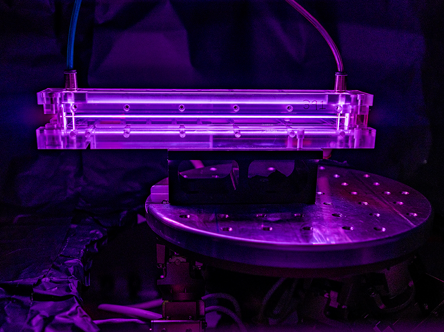 A capillary discharge waveguide used in BELLA experiments to generate multi-GeV electron beam.
