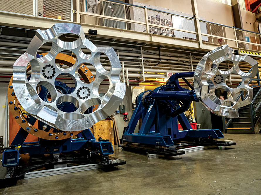 GRETA during assembly.