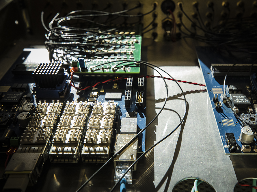 FPGA (field programmable gate array) chassis, trigger system for the inductive voltage adder.
