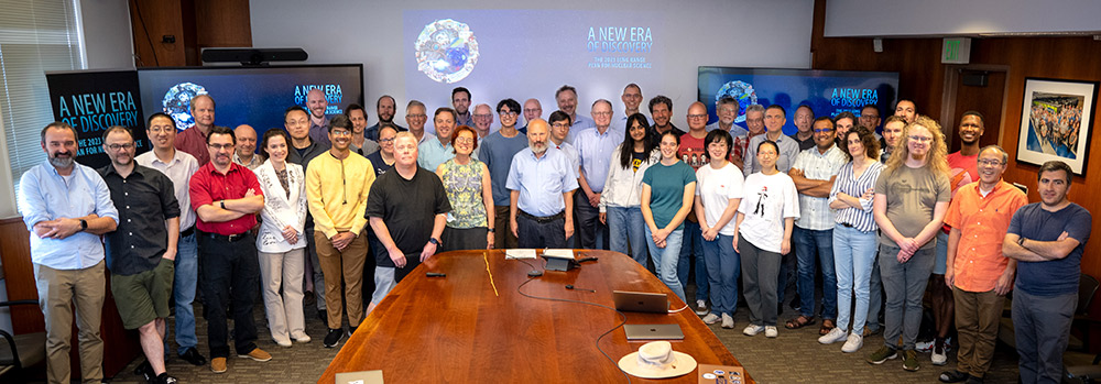 Group photo of attendees of the 2023 NSD New Era of Discovery event