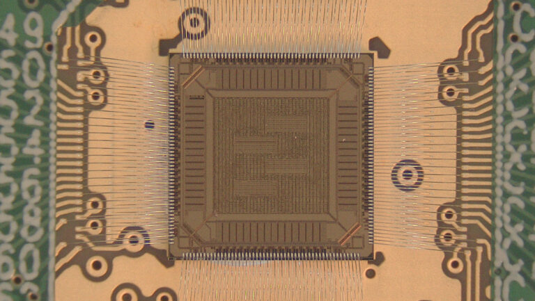 Early ASIC prototype