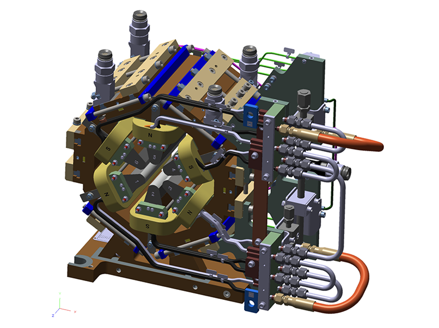 CAD model of component.
